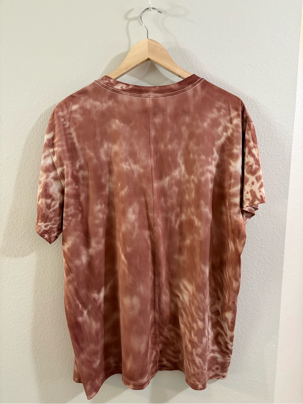 Lululemon All Yours Rust Tie-Dye Short Sleeve Tee, athleisure - Picture 2 of 4